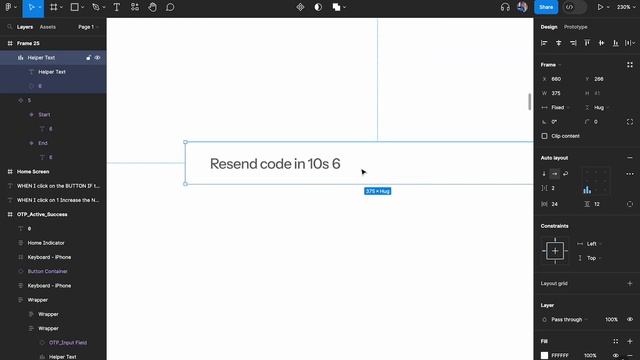 COUNTDOWN TIMER Interaction using FIGMA VARIABLES | Advanced Prototyping смотреть онлайн