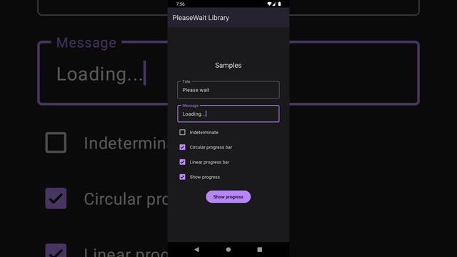 PleaseWait: A Progress Dialog Library for Android Development смотреть онлайн