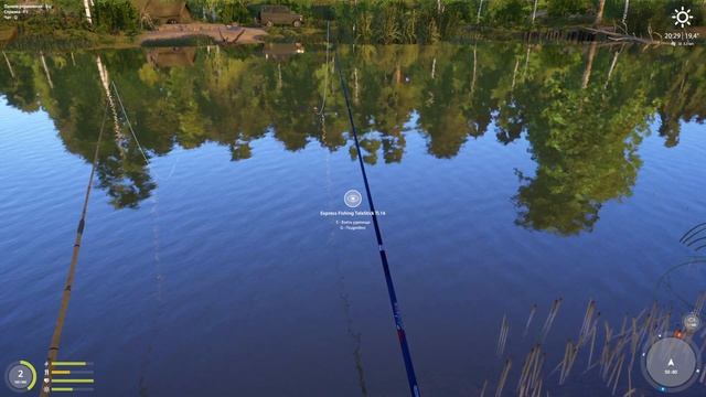 ЛОВЛЮ СРАЗУ НА ДВЕ УДОЧКИ! Russian Fishing 4 #2 смотреть онлайн