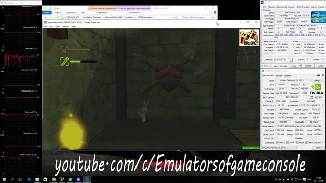 XENIA Xbox 360 Emulator - Looney Tunes: Acme Arsenal (2007). Ingame. OpenGL. Test #1 смотреть онлайн