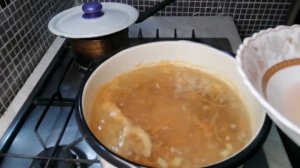 Уха из морской рыбы пангасиуса . Вкусный супчик.