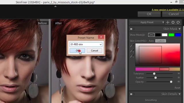 RETOUCH skin with Photoshop and Skinfiner 2.0 смотреть онлайн