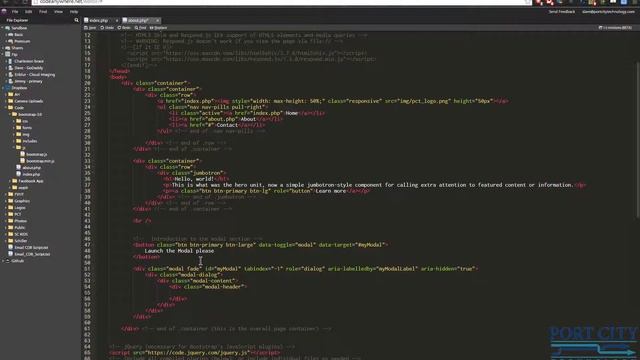 Bootstrap HTML Design Tutorial - Tutorial #11 смотреть онлайн
