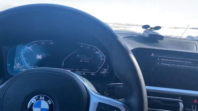 БМВ 3 g20 в эксплуатации 9 месяцев первые проблемы от зимних дорог. Неисправность шасси! смотреть онлайн
