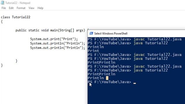 Println VS Print in Java | Hindi / Urdu | Programming Eye смотреть онлайн