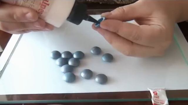 Космический браслет из полых бусин (полимерная глина) смотреть онлайн