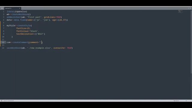 OPENXLSX - How to set comments to your worksheet смотреть онлайн