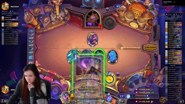 SPECTRAL TRAINEE IS OP - SECRET MAGE | Alliestrasza Hearthstone смотреть онлайн