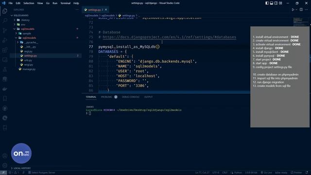 How to convert SQL File to DJANGO MODELS смотреть онлайн
