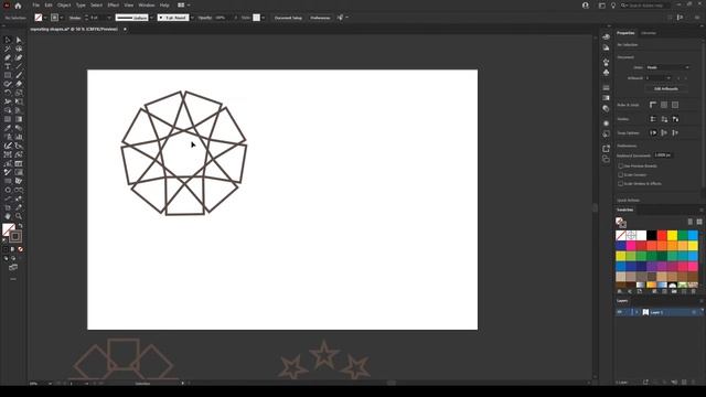 Repeating Objects around a Circle | Adobe Illustrator CC 2021 New Feature | Urdu Hindi Tutorial смотреть онлайн