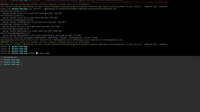Network Automation: Dockerizing an app смотреть онлайн