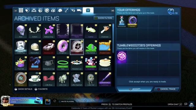 Nothing to TITANIUM WHITE ZOMBAS!!! How to Make EASY Credits in Rocket League (2020) смотреть онлайн