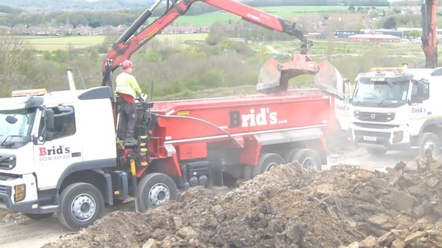 Brid's Ltd - Volvo FMX's @ Work May 2013 смотреть онлайн