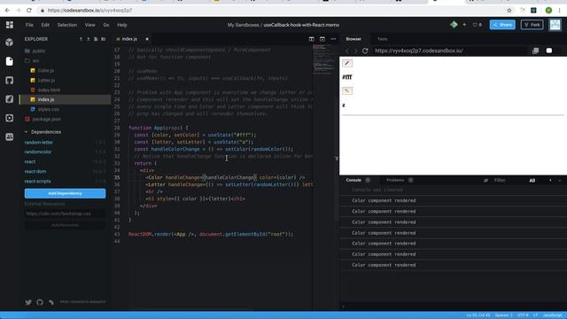 useCallback with memo смотреть онлайн