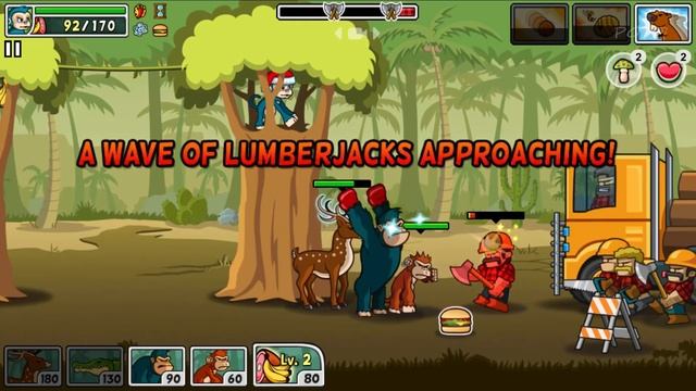 Lumber Whack #3 - NEW ENEMY Fierce Foreman!!! [Mobile Games] смотреть онлайн