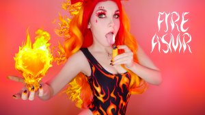 ? АСМР СТИХИЯ ОГНЯ ? ASMR ? Огонь ° Свеча ° Камин ?