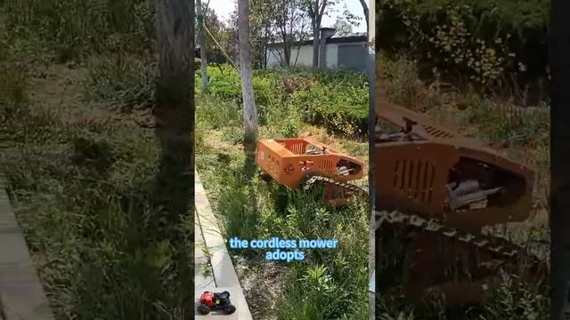 hybrid 200 meters long distance control low energy consumption radio controlled mowing robot смотреть онлайн