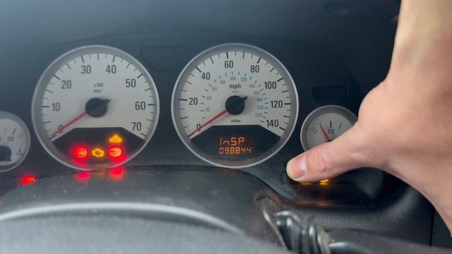 Opel/Vauxhall Astra G service indicator reset смотреть онлайн