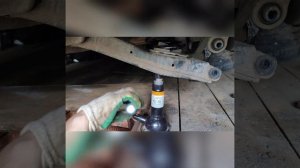 Замена задней пружины Hyundai santa fe DM