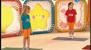 Прыг-Скок команда. Новогодняя разминка с ёлочными шарами. Ёлка