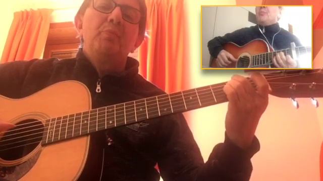 fingerstyle combining two guitars - Martin 000-28EC - Cort PR-LE MY смотреть онлайн