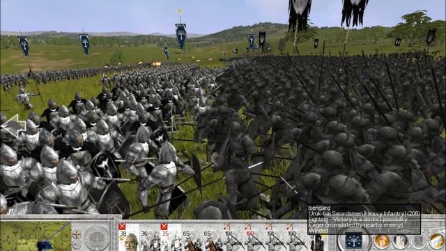 Rome Total War: Lord Of The Rings Mod.