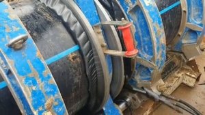 Пайка ПНД труб диаметром 710