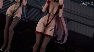 [MMD Luke36] Luka Meiko Haku ❄️ - How You Like That [Bunny Girls]