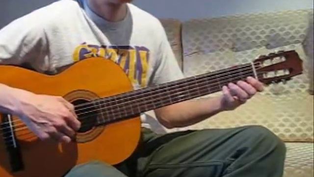 Davids Song - Vladimir Cosma (acoustic guitar, classic guitar) смотреть онлайн