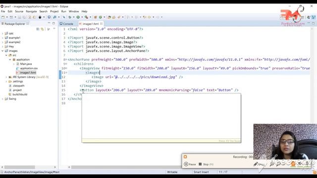 #5 ImageView in JavaFx | Add an Image in Java App | Display Image in JavaFx | JavaFx GUI | Hindi смотреть онлайн