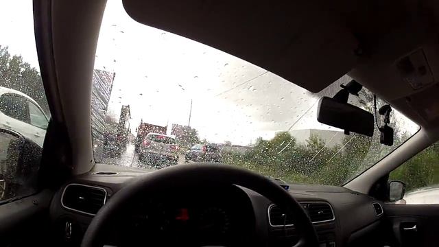 выезжаем из москвы, пробка в субботу( смотреть онлайн