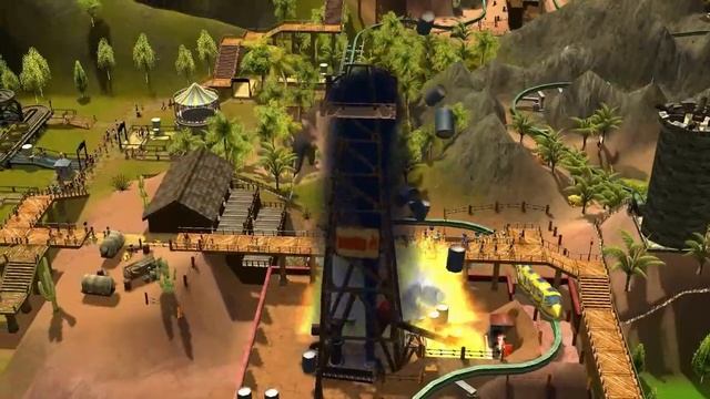 RollerCoaster Tycoon 3: Complete Edition Launch Trailer смотреть онлайн