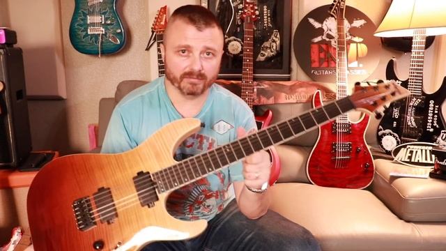МОНСТР а не гитара! Schecter SLS C-1 Elite обзор.