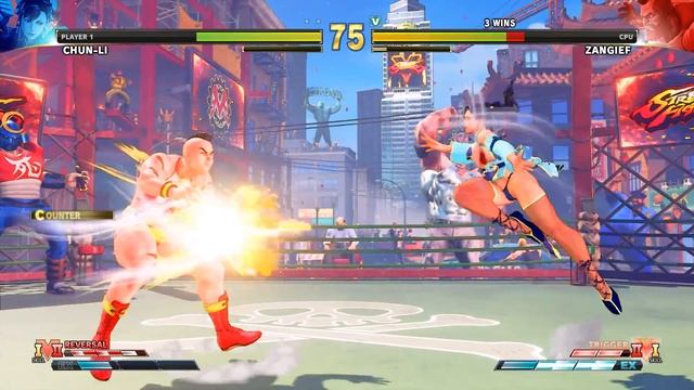 Street Fighter V: CE Chun Li vs Female Zangief PC Mod смотреть онлайн