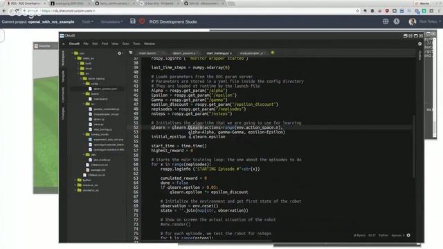 ROS Developers LIVE-Class #7: OpenAI+ROS Robot | #Round 2: Practical section смотреть онлайн