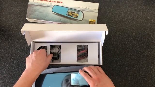 Зеркало видеорегистратор Vehicle Blackbox DVR Full HD 1080