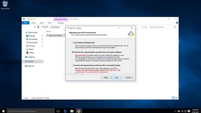 Installing Git On Windows смотреть онлайн