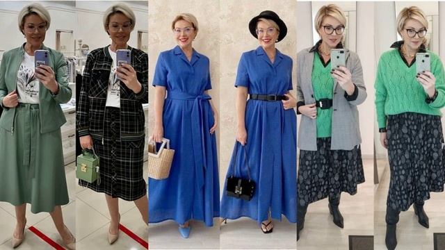 МОДНЫЙ ОСЕННИЙ АУТФИТ ДЛЯ ЖЕНЩИН 50+? КОМФОРТНЫЕ ОБРАЗЫ С БРЮКАМИ КУРТКАМИ?