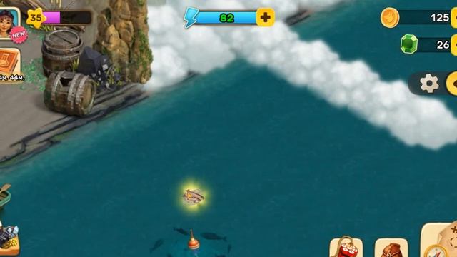 Сложный остров Лазурная пещера Клондайк Андроид смотреть онлайн