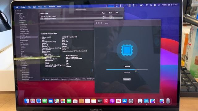 Macbook Pro 16 A2141 Benchmark CPU Temperature смотреть онлайн