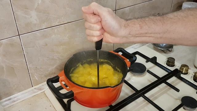 Молочная пшённая каша с тыквой. смотреть онлайн