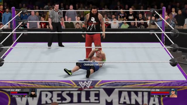WWE 2K16 (PS4): Wrestlemania Rewind - John Cena Vs. Bray Wyatt Wrestlemania XXX смотреть онлайн