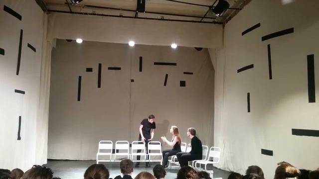 Басня курса Бызгу на День Театра 2015 (не полная) смотреть онлайн