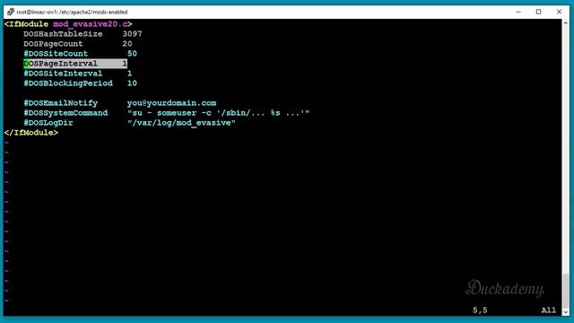 How to prevent DoS attacks against Apache - Practical Linux security смотреть онлайн