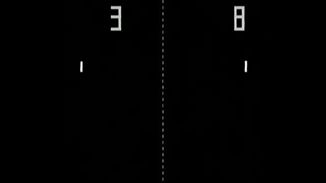 Original Atari PONG (1972) arcade machine gameplay video смотреть онлайн