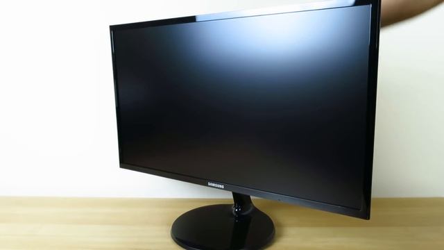 Samsung S24F350 unboxing and setup смотреть онлайн