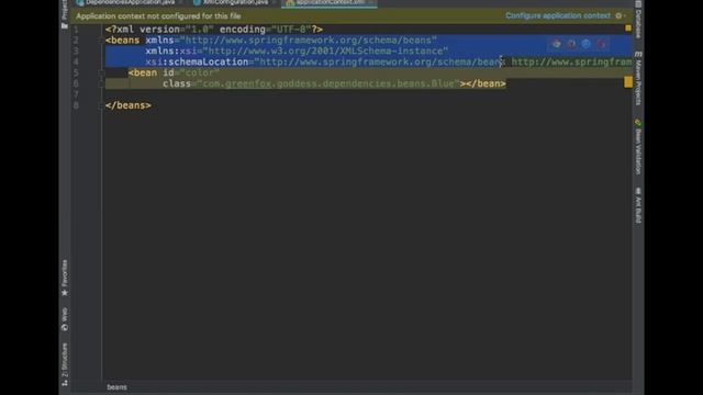 Bean Config: XML / Spring Java Config смотреть онлайн