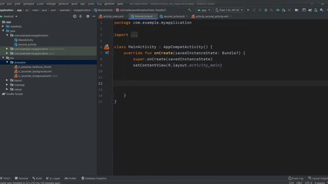 Moving to another activity (Intent) Android studio Kotlin || Codeinkotlin смотреть онлайн