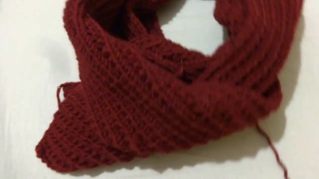 Вязаный шарф. смотреть онлайн