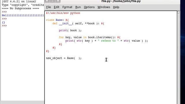 Python 33 Dictionary Parameters смотреть онлайн